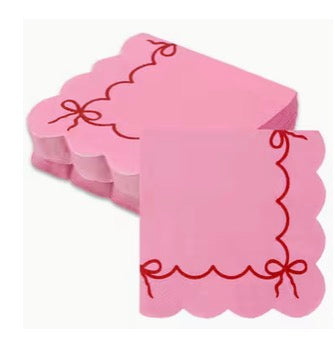 Bow Cocktail Napkins