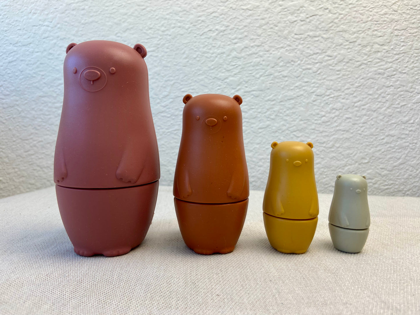 Silicone Nesting Bears