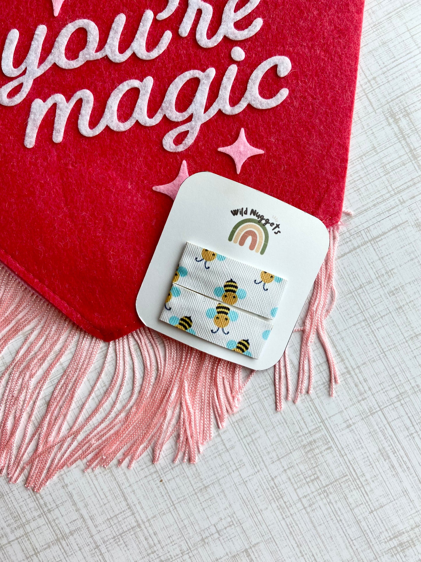 Bumble Bee Snap Hair Clip