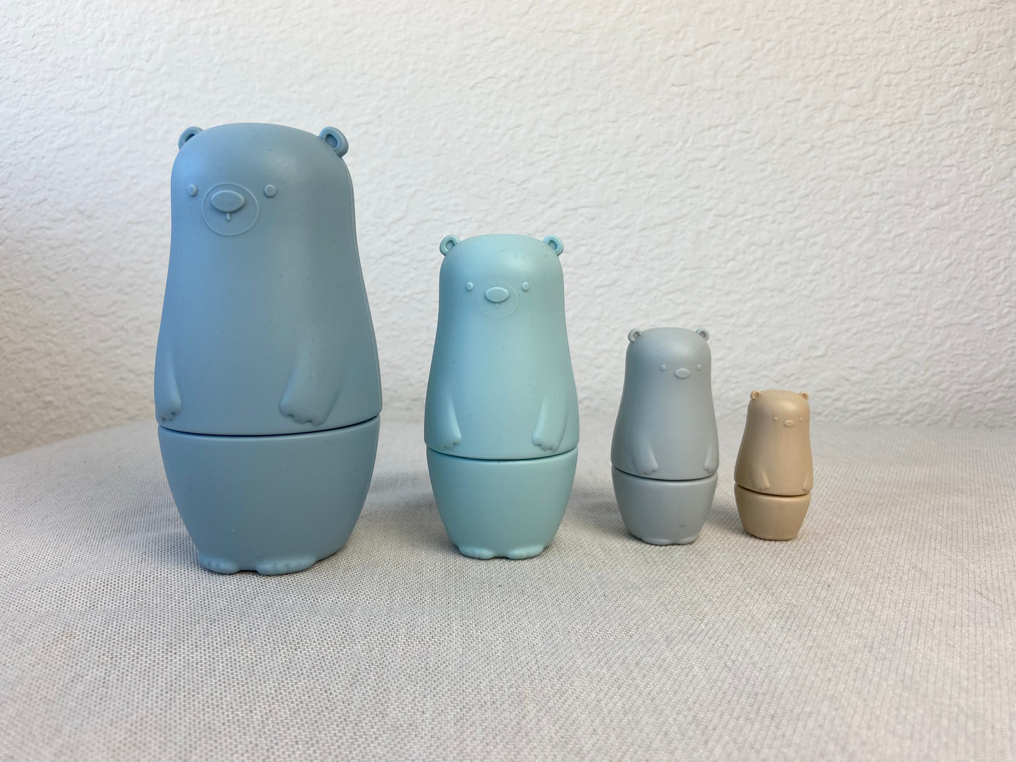 Silicone Nesting Bears