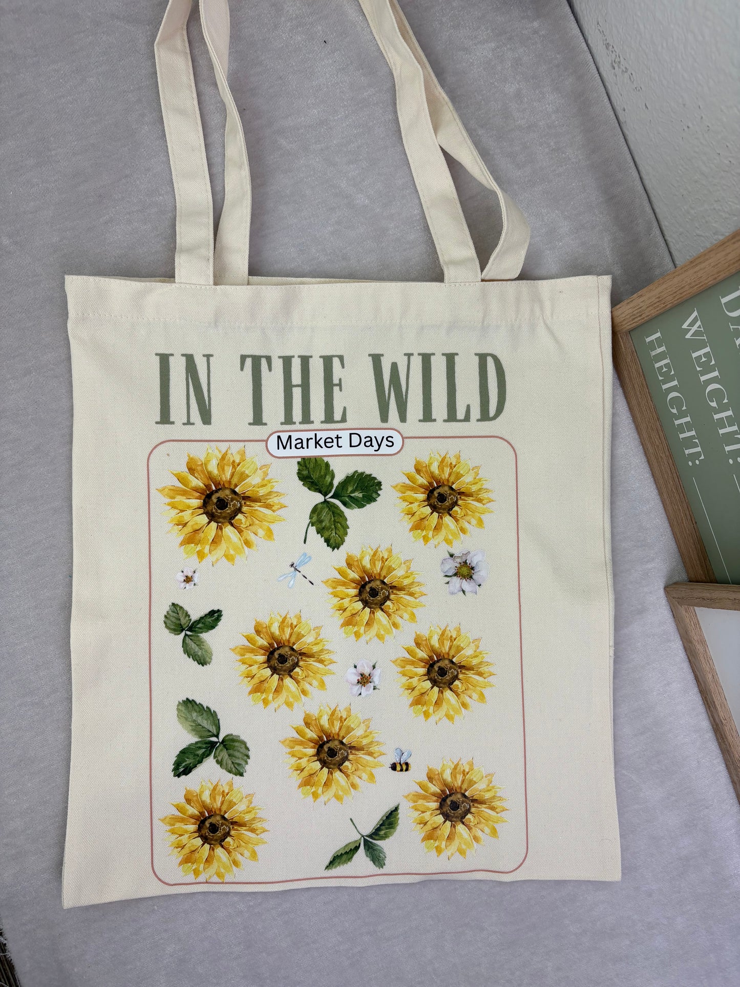In the Wild Sunflower Tote