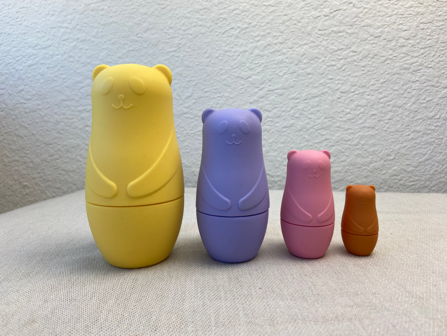 Silicone Nesting Bears