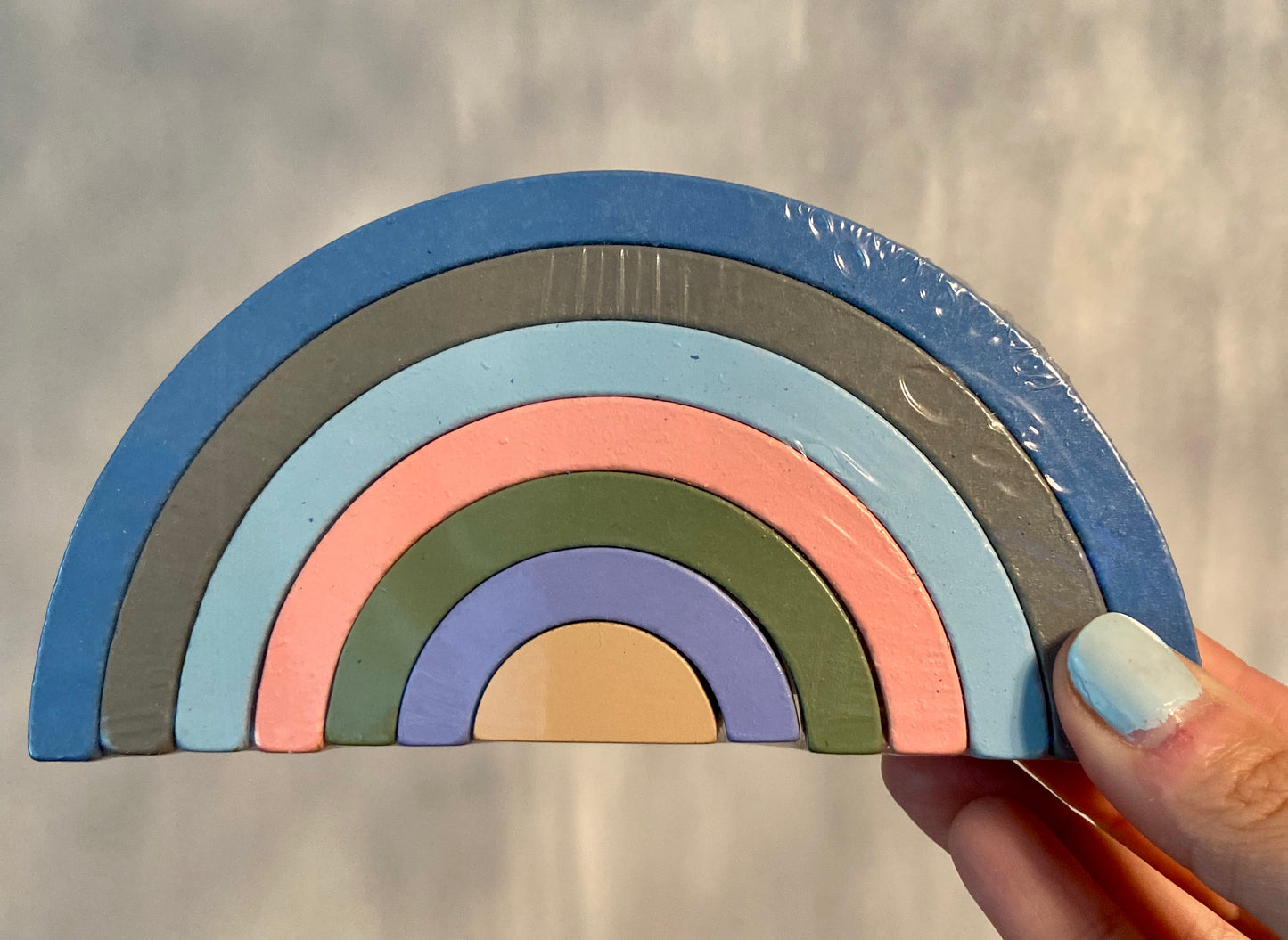 Wooden Stacking Rainbow