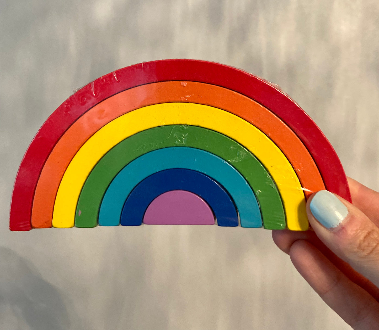 Wooden Stacking Rainbow