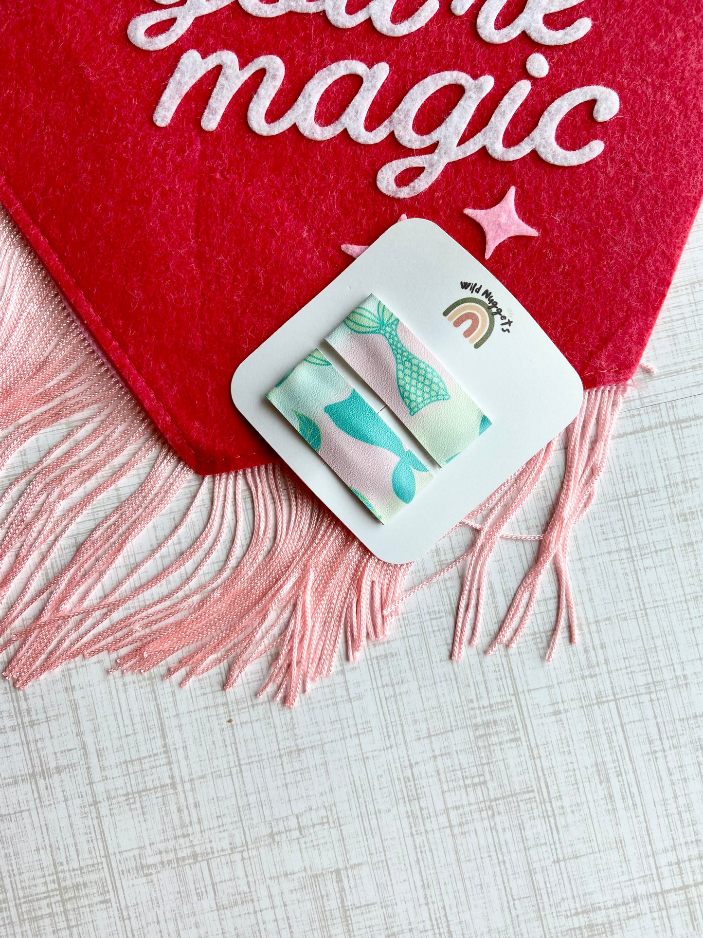 Mermaid Tail Snap Hair Clips