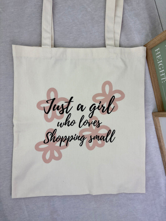 Just a girl tote