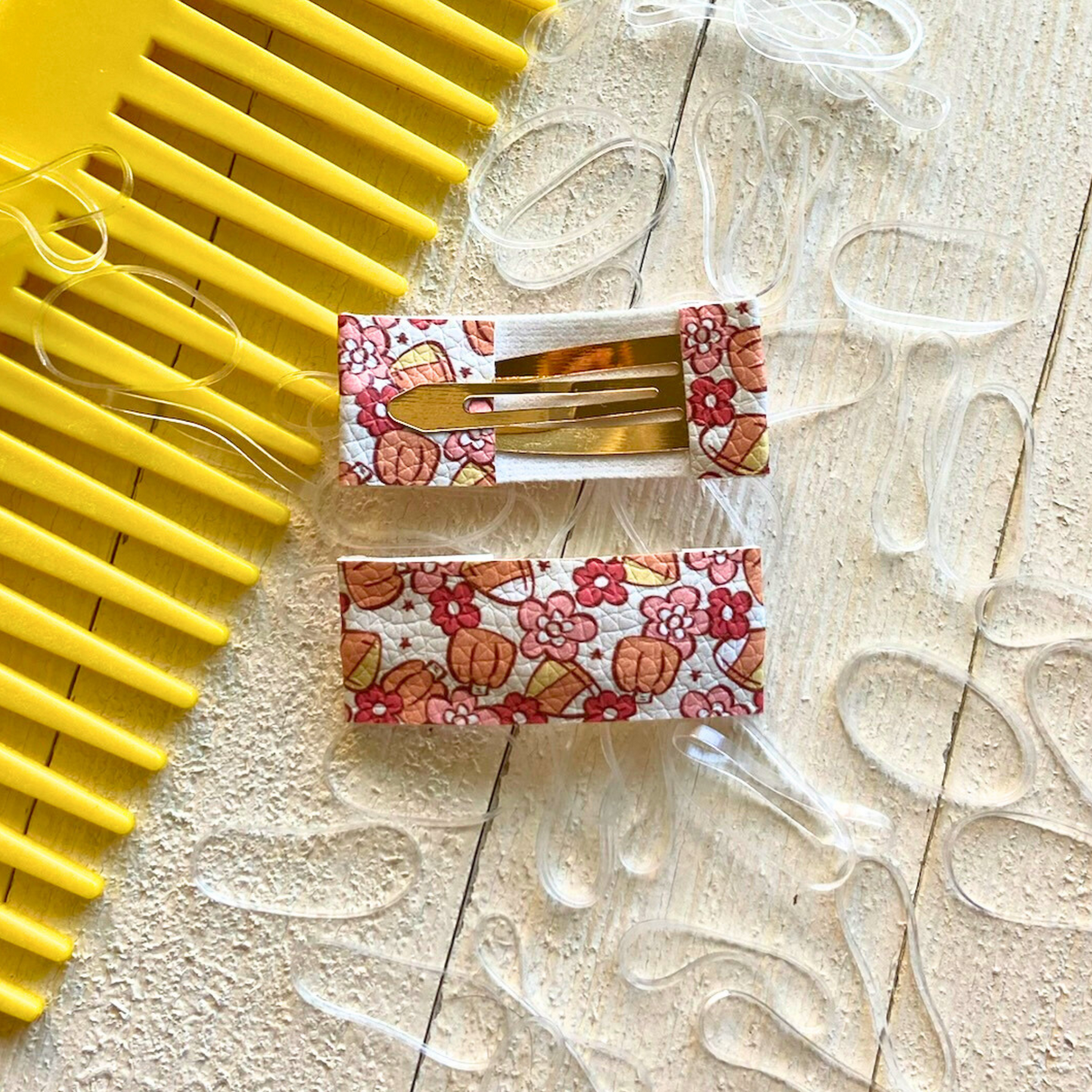 Retro Candies Snap Hair Clip