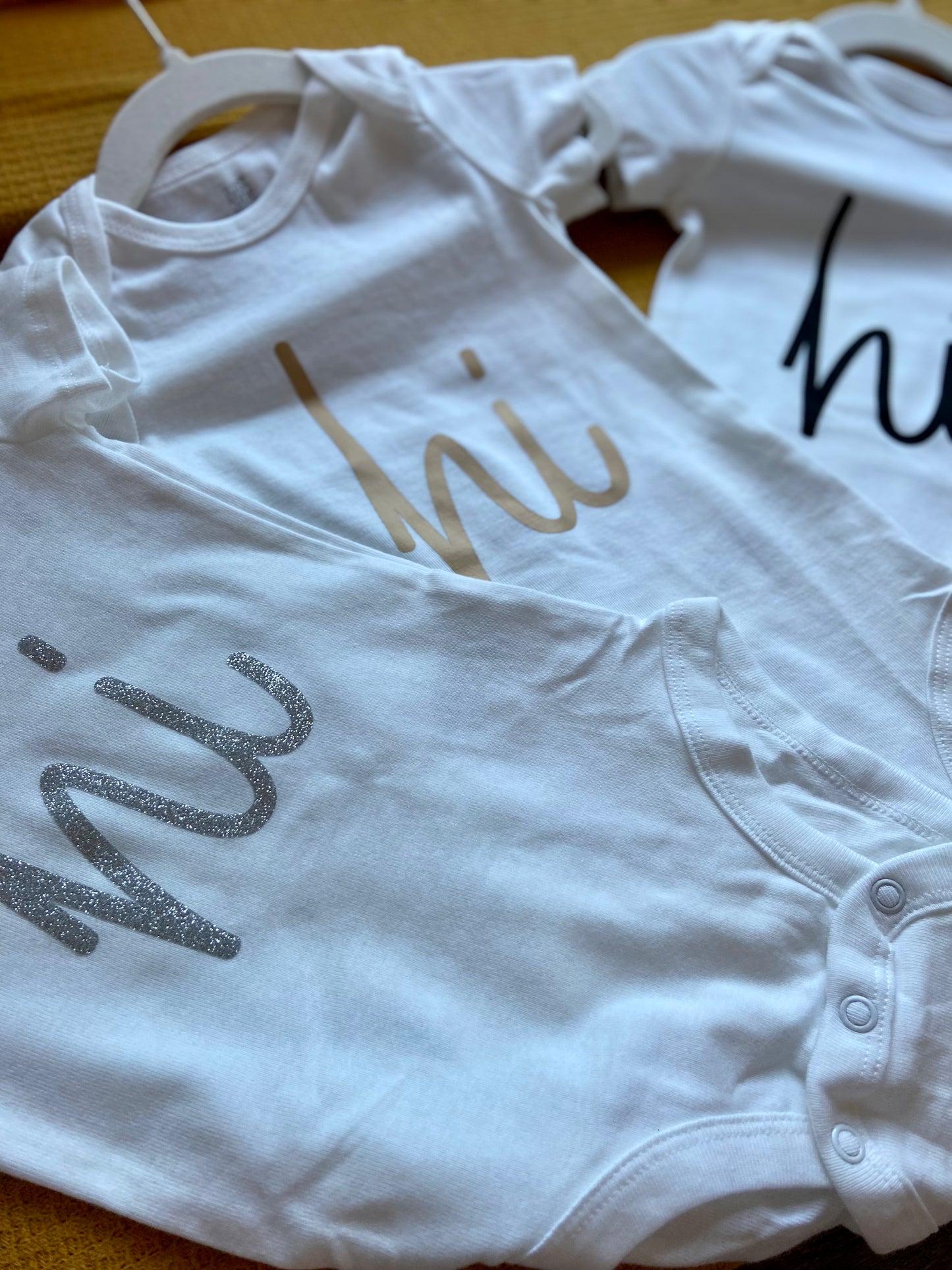 "hi" onsie