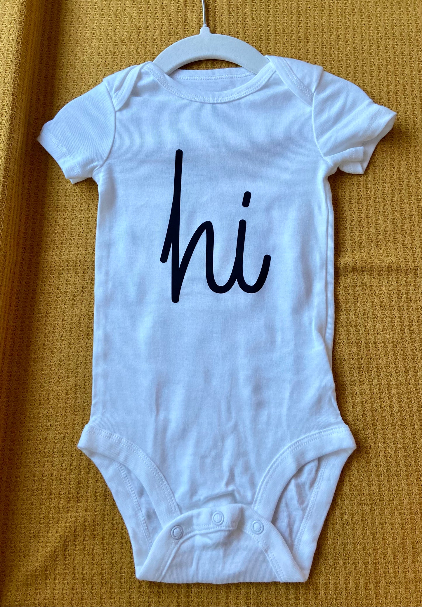 "hi" onsie